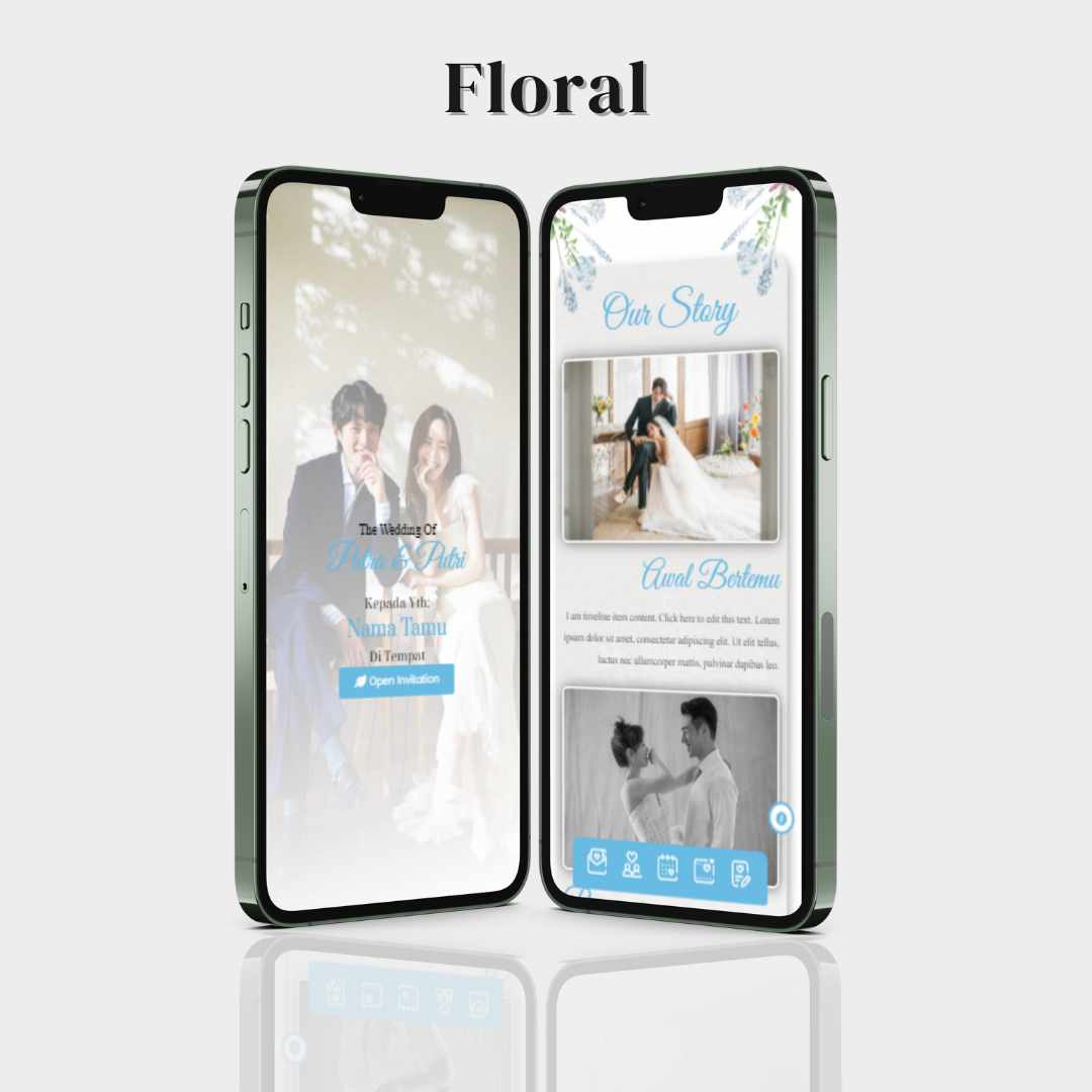 Preview Template Floral